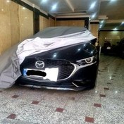 تصویر چادر ضد آب داخل پنبه کرکی مزدا 3 (اقتصادی) (پشت کرک) 