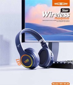 تصویر هدفون بلوتوثی موکسوم مدل MX-WL56 MX-WL56