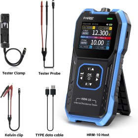 تصویر تستر باتری FNIRSI مدل HRM-10 