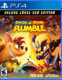 تصویر دیسک بازی Crash Team Rumble Deluxe Edition برای PS4 Crash Team Rumble Deluxe Edition