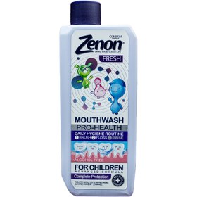 تصویر دهانشویه مراقبت کامل دندانها مناسب کودکان زنون کامان 400 میل COMEON Mouthwash Zenon Complete Protection For Children 400ml