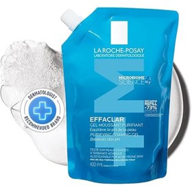 تصویر ژل شست و شوی صورت لاروش پوزای EFFACLAR RECHARGE REFILL حجم 400 میلی لیتری 