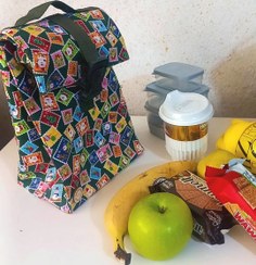 تصویر کیف میوه و خوراکی مدل پاکتی 