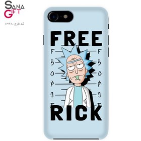 تصویر قاب موبایل طرح Free Rick (ریک و مورتی) 