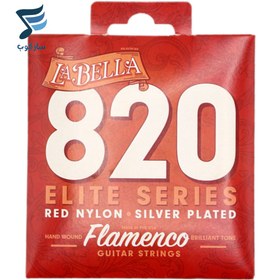 تصویر سیم گیتار فلامنکو لابلا مدل La Bella 820 