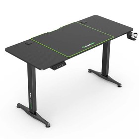 تصویر میز گیمینگ گیم مکس D140 Carbon EC GAMEMAX D140 Carbon EC Gaming Desk