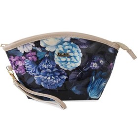 تصویر کیف آرایشی Gucci مدل Flower-آبی 