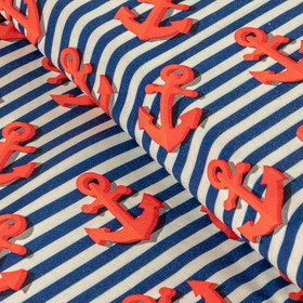 تصویر تریکو چاپ دیجیتال لنگر 