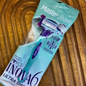 تصویر ژیلت شش لبه مستر شیو 6تیغه 