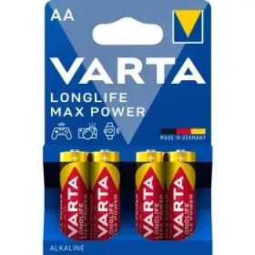 تصویر باتری قلمی وارتا Longlife Max Power بسته Varta Longlife Max Power AA Alkaline