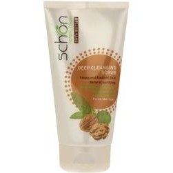 تصویر اسکراب صورت شون مدل عصاره گردو حجم 150 میلی لیتر Schon Walnut ExfoliatorDeep Cleansing Scrub 150ml