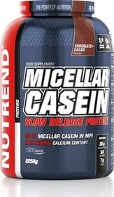 تصویر کازئین ۲ کیلوگرم ناترند Nutrend Micellar Casein 2kg