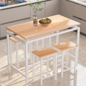 تصویر میز و صندلی ناهارخوری مدل TMD32 با جنس MDF 