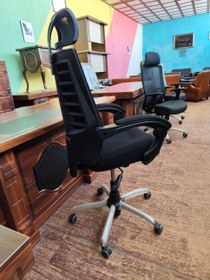 تصویر صندلی گردان پشت توری m11 swivel chair m11