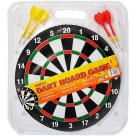 تصویر دارت سوزنی 12 اینچ دو طرفه Dart board game