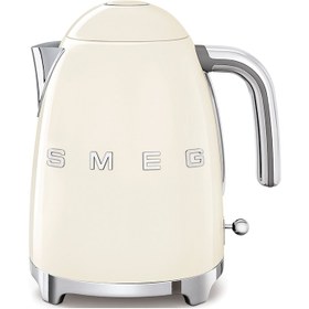 تصویر کتری برقی اسمگ مدل KLF03 کرم Smeg Electric Kettle KLF03CR