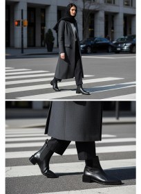 تصویر بوت چرم زنانه WS۴۰۶۴ 