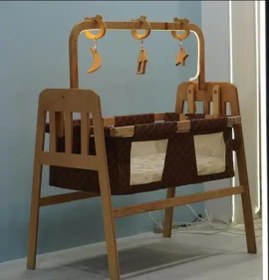 تصویر گهواره چوبی ایسان گهواره چوبی ایسان
