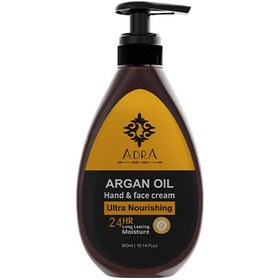 تصویر کرم مغذی و مرطوب کننده پمپی آدرا حاوی روغن آرگان ADRA ULTRA NOURISHING ARGAN OIL MOISTURIZING CREAM