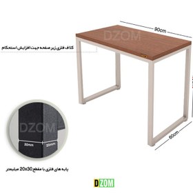 تصویر میز اداری دیزم مدل TLD-93D43-90BRNONE 