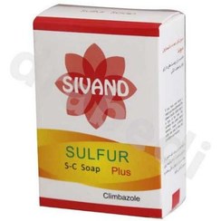 تصویر صابون گوگرد پوست چوشدار 90 گرم سیوند Sivand Sulfur Soap