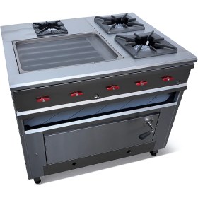 تصویر فر ساندویچ سه کاره نیم تنه 