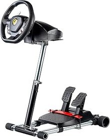 تصویر چرخ ایستاده برای Thrustmaster F458 Spider /T80 /T100 /F458 /F430 چرخ - V2 Rosso - Black Wheel Stand Pro for Thrustmaster F458 SPIDER/ T80 /T100 /F458 /F430 wheels - V2 ROSSO - Black