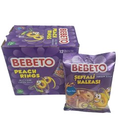 تصویر پاستیل ژله ای مدل حلقه ای 80گرمی ببتو Bebeto عددی12 Bebeto