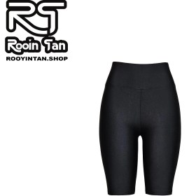 تصویر شلوارک کبریتی مشکی 