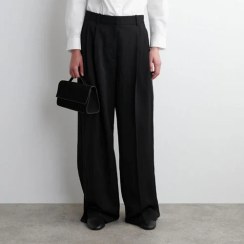 تصویر شلوار واید فاق بلند زنانه H&M 