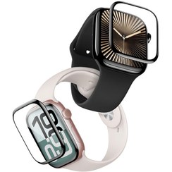 تصویر گلس ضد خش اپل واچ سری 10 سایز ۴۶ میلی متر گرین لاین 