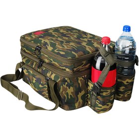 تصویر کیف پیک نیک دیمو مدل SKPCHERIK22 به همراه ساک سفری 