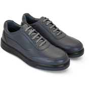 تصویر کفش مردانه چرمی شیما مدل دیوید 03 طوسی 40 