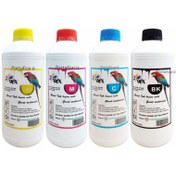 تصویر جوهر لیتری 4 رنگ Epson Wox Epson Wox Dye ink 1liter Pack 4 Color