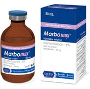 تصویر آنتی بیوتیک ماربوفلوکساسین شرکت رویان دارو ماربومکس 50 سی سی Marbomax 50ML