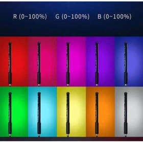 تصویر نور باتومی 20 وات RGB Light Stick