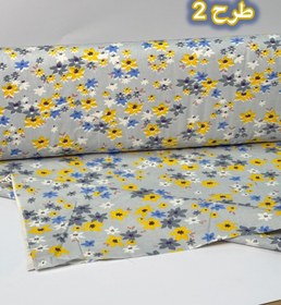 تصویر پارچه کتان نخ 