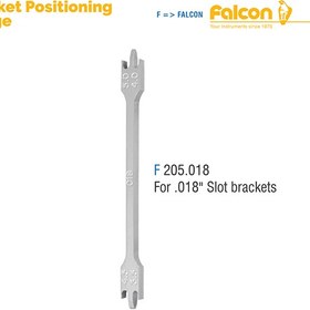 تصویر گیج ارتفاع فالکن گیج ارتفاع ( For .018″ slot brackets)فالکن-Falcon