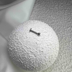 تصویر پیرسینگ لب گوی پایه کوتاه کد ۶۰۵ 