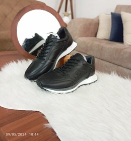 تصویر کفش مردانه اسپرت چرم تبریز ژانو مدل ۲۰۲۴ Shoes men leathers tabriz januu 2024 model