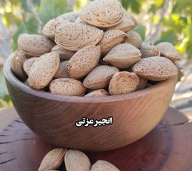 تصویر بادام پوست سنگی متوسط 
