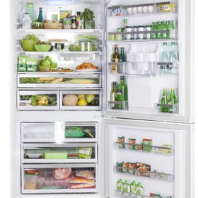 تصویر یخچال فریزر پایین بلانتون 22 فوت مدل BAH-RF2011 سفید blanton 22 foot bottom refrigerator freezer model BAH-RF2011 white