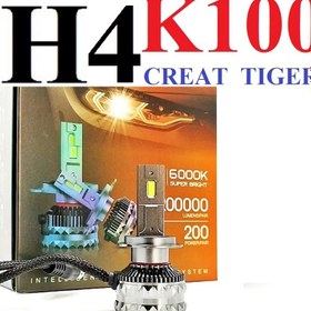 تصویر هدلایت کانپکس CreatTiger مدل K100 پایه H4 