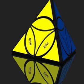 تصویر روبیک هرمی مشکی برند کای وای 