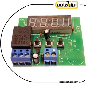 تصویر تایمر تاخیر دیجیتال 12 ولت 12V digital delay timer