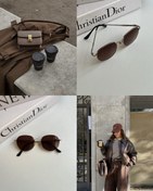 تصویر عينك آفتابي برند Rayban زنانه دودی ترند يووي 400 