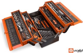 تصویر جعبه ابزار 85 پارچه صنعتی کریتور tool-box-bs-123t160-85-critor