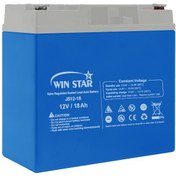 تصویر باتری سیلد اسید 12 ولت 18 آمپر وین‌استار مدل Winstar JS12-18 Winstar JS12-18 – 12V 18Ah Sealed Lead Acid Battery