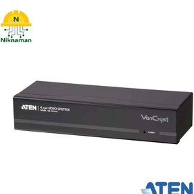 تصویر ویدئو اسپلیتر 4 پورت VGA آتن (ATEN) مدل VS134A 