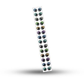 تصویر چشم رزینی عروسک کد 60 